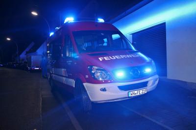 Fellbach: Muelleimerbrand greift auf Fassade ueber